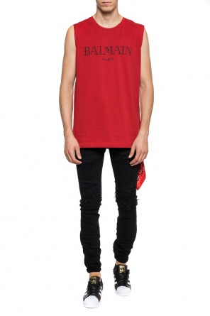 Sleeveless t-shirt, zdjęcie 2 Sleeveless t-shirt od Balmain